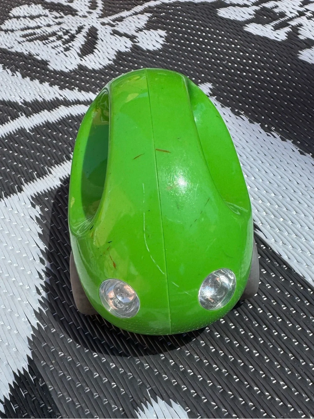 Green Go Car - Push Toy Car for Kids